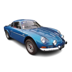 VITRE AVANT OUVRANT EN POLYCARBONATE TRANSPARENT POUR RENAULT ALPINE A110