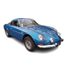 VITRE AVANT OUVRANT EN POLYCARBONATE TRANSPARENT POUR RENAULT ALPINE A110